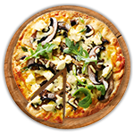 Mushroom Pizza 
