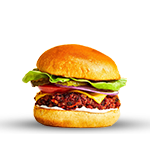 Grilled Veggie Burger Single 