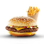 1/2 Pounder Cheese Supper 