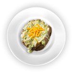 Baked Potatoes With Cheese 